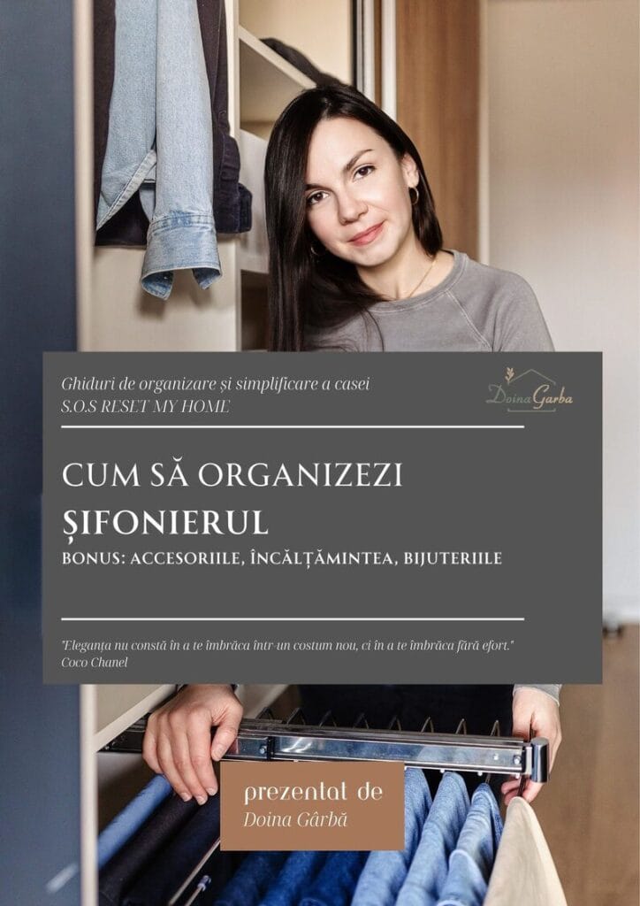 Cum sa organizezi sifonierul